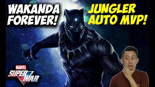 WAKANDA FOREVER! Black Panther AUTO ACAK-ACAK tim lawan!! _ Marvel Super War Ind