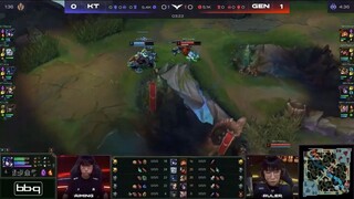 Highlights KT vs GEN - Ván 2 _ LCK Mùa Hè 2022 _ Tuần 1 Ngày 2