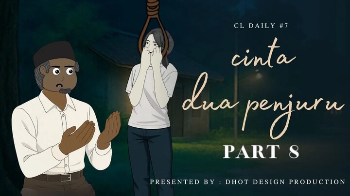 CINTA DUA PENJURU PART 8 - Drama Animasi