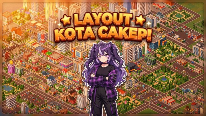 Layout Kota Anti Macet di Theotown