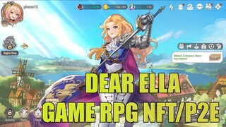 Dear Ella Game NFT/P2E Dari Com2uS , Bakal Cuan Nih ? ? ?
