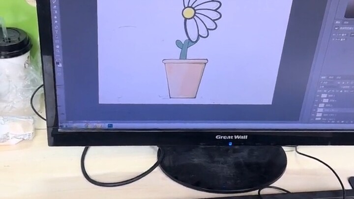 Yasudah, kita mulai aja kelas Photoshop ini—langsung diam nggak keluar suara!