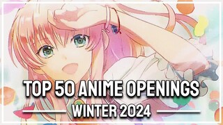 My Top 50 Anime Openings of Winter 2024
