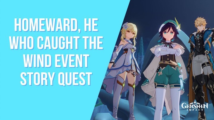 Venti's talks about the Travelers Final Stop of his Journey (Snezhnaya).