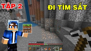 TẬP 2 | Sinh Tồn Minecraft Pe 1.17 | Đi Tìm Ngôi Làng Mới Và Kiếm Được Nhiều Sắt..!!!