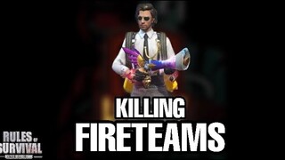 Killing Fireteams🔥 / Rules Of Survival / Ep.27