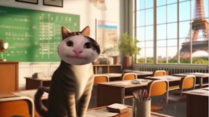 You're not in school at all. Where have you been hiding?