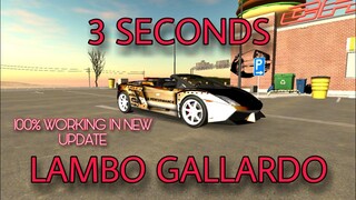 HOW TO MAKE 3 SEC GALLARDO IN CAR PARKING MULTIPLAYER NEW UPDATE | YOUR TV