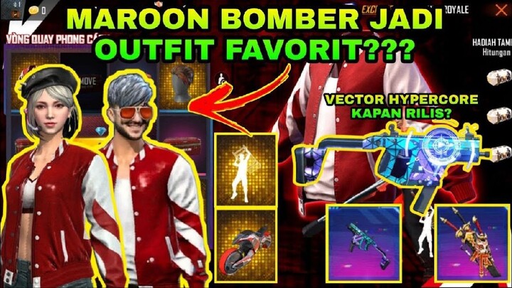 BOCORAN FREEFIRE❗️❗️ FADED WHEEL JAKET BOMBER?🤔 AUTO WAJIB PUNYA SKIN VECTOR SI!🤤