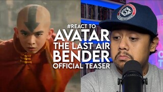 #React to AVATAR The Last Airbender Official Teaser