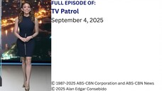 Full Episode | TV Patrol – September 4, 2025