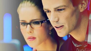 Arrow || Barry & Felicity - Crash & Burn