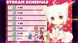 Fuwa Fuwa Schedule 3-9 October 2022