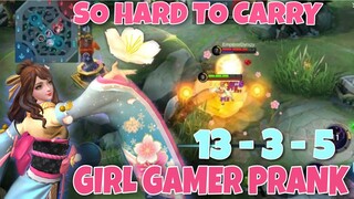 GUINEVERE GIRL GAMER PRANK - OPEN MIC - KALA NILA MALAKAS NA SILA - MOBILE LEGENDS