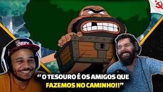 HISTORIADOR REAGINDO A ONE PIECE - 1x16 | Gaimon e seus estranhos amigos!
