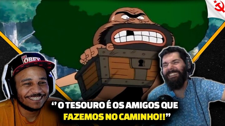HISTORIADOR REAGINDO A ONE PIECE - 1x16 | Gaimon e seus estranhos amigos!