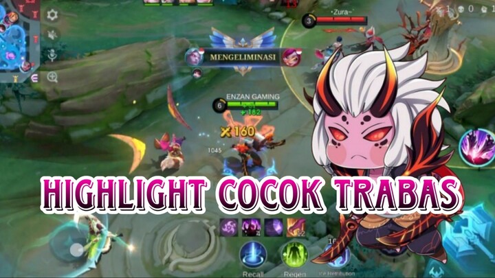 HIGHLIGHT COCOK TRABAS