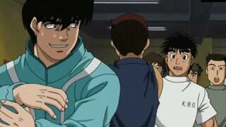 Ippo vs Aoki vs Takamura Arm Wrestling Funny Anime Moments