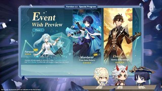 So WIll Zhongli And Wanderer Are Reruning Soon?