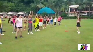 Morning Dance Exercise at 88SPA Resort, Calamba Laguna