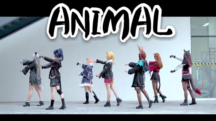 [Dance]Cosplay&Group dancing of 'Animal'|Arknights