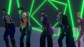 【JOJO】【MMD】JO's nightclub invites you to dance together