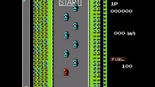 ROAD FIGHTER LONGPLAY WALKTHROUG (BATANG 90S)