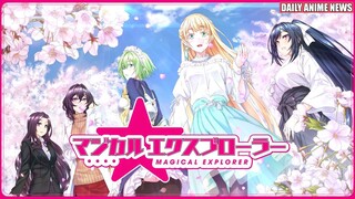 Magical Explorer: Reborn as a Side Character in a Fantasy Dating Sim Anime Announced