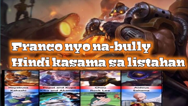 FRANCO NAGALIT DAHIL WALA DAW SIYANG ANIME LOOK A LIKE | Mobile Legends Bang Bang