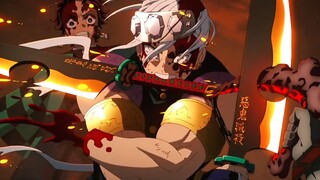 也是俩犟种，一个不用呼吸法，一个不用血鬼术，就纯对砍