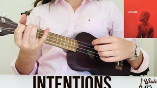 Justin Bieber - Intentions ft Quavo (กวดวิชาอูคูเลเล่ EASY)