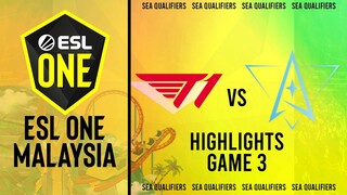 Game 3 Highlights: T1 vs Polaris Esports | ESL One Malaysia 2022 Southeast Asia