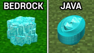 150 Minecraft Java vs Bedrock Things!