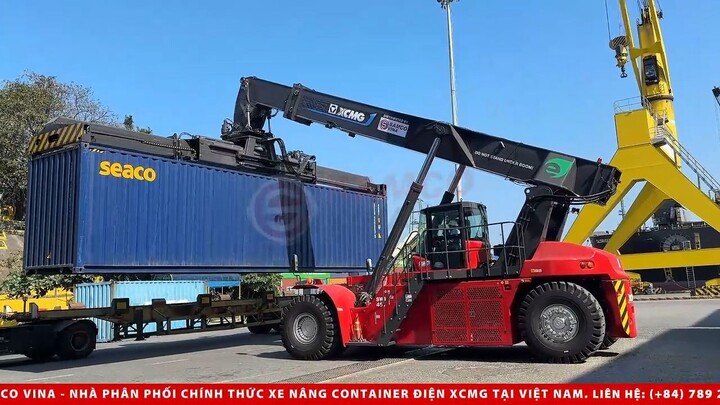 [SAMCO VINA | XCMG] ELECTRIC REACH STACKER XCS4531E