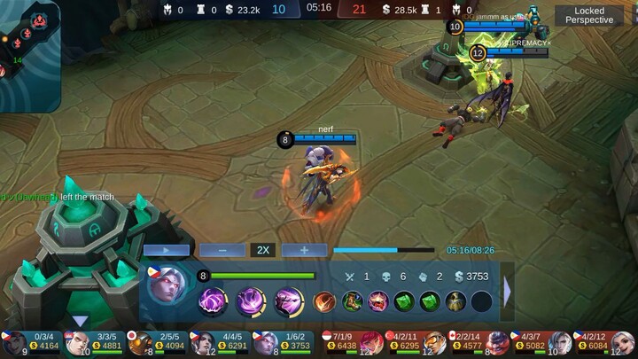 lucky moment