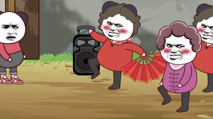 [แอนิเมชัน] วิธีขับไล่เหล่าอาม่า ให้ไปจับกลุ่มเต้นในที่สาธารณะที่อื่น