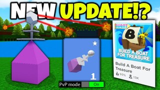 *NEW* ITEM UPDATE IS HERE!? | Build a boat for Treasure ROBLOX