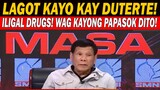 KAKAPASOK LANG! LAGOT NA! FPRRD muling binantaan ang mga sangkot sa ilegal na droga REACTION VIDEO