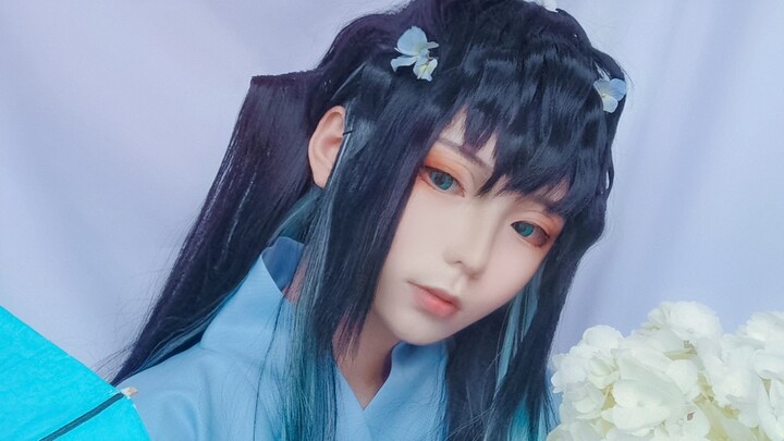 【无一郎cos假发教程】时透无一郎假发过程