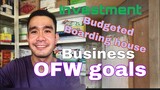 Katas OFW goals -Boarding house biz