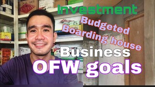 Katas OFW goals -Boarding house biz