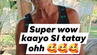 Ang galing kumanta ng bisaya ni tatay oh