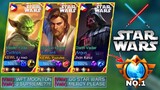 3 SUPREME PLAYERS + STAR WARS SKIN=??? | THE MOST EXPENSIVE SKIN IN ML (ENEMY SHOCKED!)