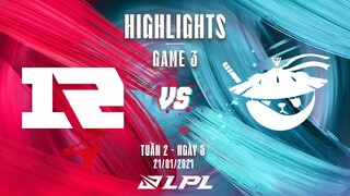 [Highlights] RNG vs AL - Game 3 | Tuần 2 Ngày 5 | LPL Mùa Xuân 2022