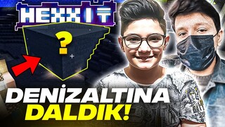 DENİZ ALTI MEKANINA DALDIK!! Minecraft Hexxit #5