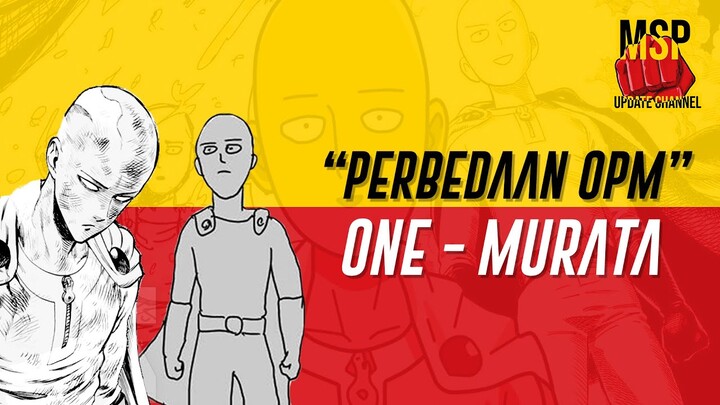 Perbedaan OPM ONE dan Yusuke Murata Part 1