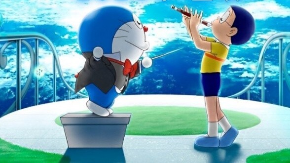 Musikal! ? Resmi diumumkan akan dirilis pada Maret 2024! Poster film "Doraemon: Nobita's Symphony of