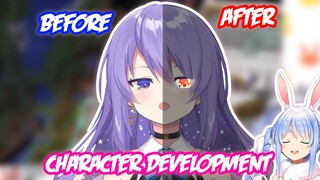 Moona's Character Development Before and After Pekora 【Hololive English Sub】