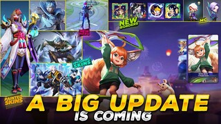 A BIG UPDATE IS COMING | NANA NEW SKIN | NEW HERO JULIAN | UPCOMING SKINS RELEASE DATES & MORE