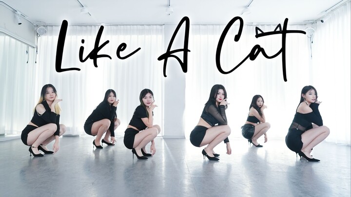【AOA_猫步轻悄】 （Like a Cat）｜性感天花板｜全员细高跟长腿翻跳｜你的偷心小猫已上线~